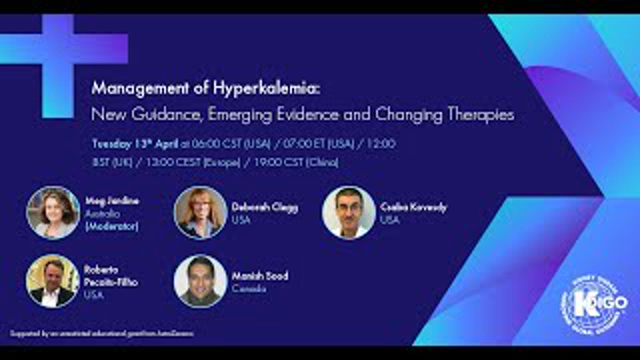 KDIGO Management of Hyperkalemia: New Guidance, Emerging Evidence, and Changing Therapies