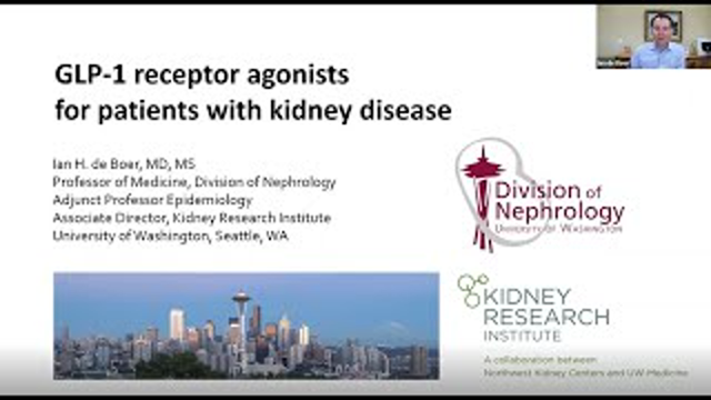 Ian de Boer, MD, MS - GLP-1 Receptor Agonists for Patient with Kidney Disease