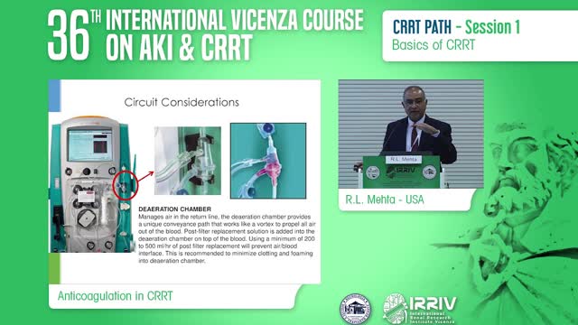 Anticoagulation in CRRT - R.L. Mehta