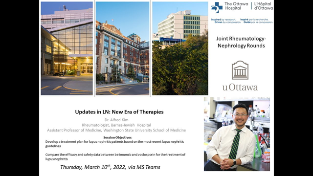 Updates in LN: New Era of Therapies with Dr. Alfred Kim