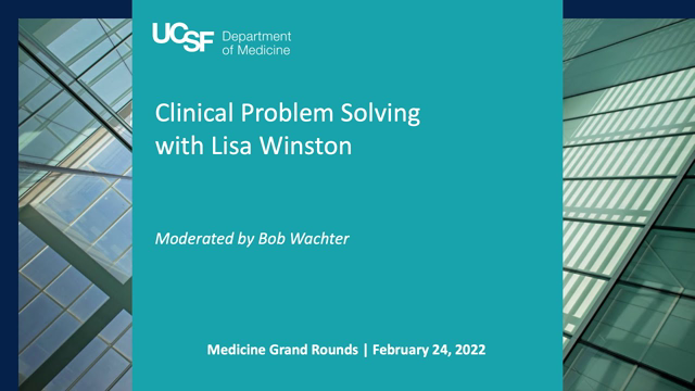 AKI - Clinical Problem Solving with Lisa Winston