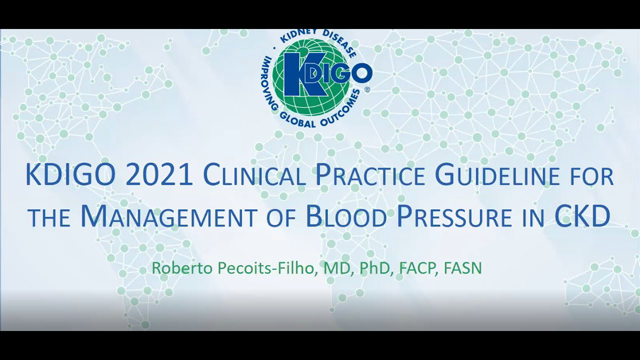 The KDIGO BP in CKD guidelines: 2021