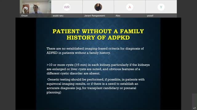 Lecture on Polycystic Kidney Disease - Dr. Ehsan Nobakht