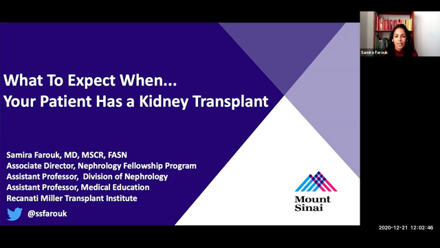 What to Expect When... Your Patient Has a Kidney Transplant