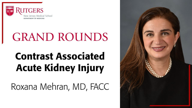 11/09/21 Medicine Grand Rounds - Dr. Mehran