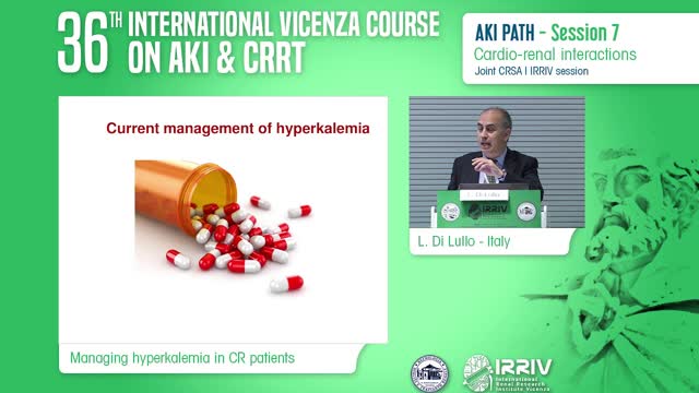 Managing hyperkalemia in CR patients - L. Di Lullo