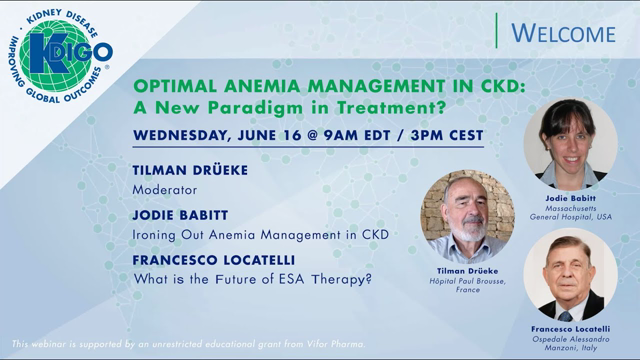 KDIGO Optimal Anemia Management in CKD: A New Paradigm in Treatment?