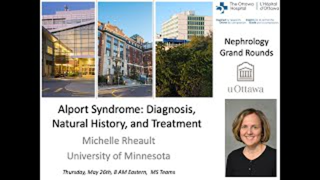 Alport Syndrome: Diagnosis, Natural History, and Treatment