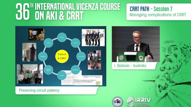 Preserving circuit patency - I. Baldwin