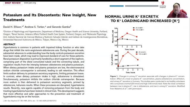 "Approaches to Prevent and Treat Chronic Hyperkalemia" by Edgar Lerma, MD, FACP