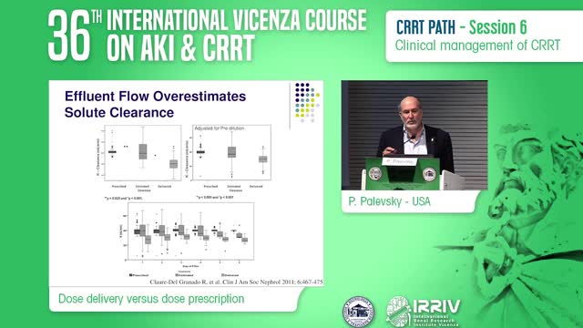 Dose delivery versus dose prescription - P. Palevsky