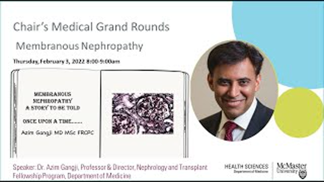Chair’s Medical Grand Rounds, February 3, 2022